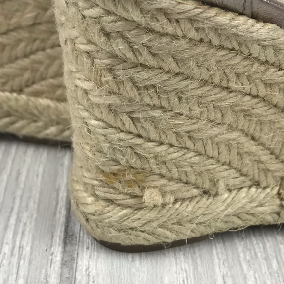 Enzo Angiolini silver and gold espadrilles shoes - Picture 6 of 8